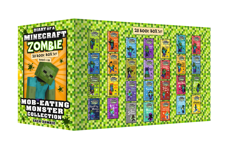 Diary Of A Minecraft Zombie 1-28 Box Set - Zack Zombie | Target