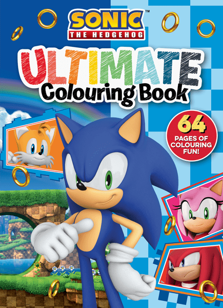 Sonic The Hedgehog: Ultimate Colouring Book | Target Australia