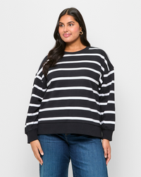 Black / White Stripe