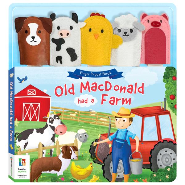 Finger Puppet Book Old Macdonald Target Australia