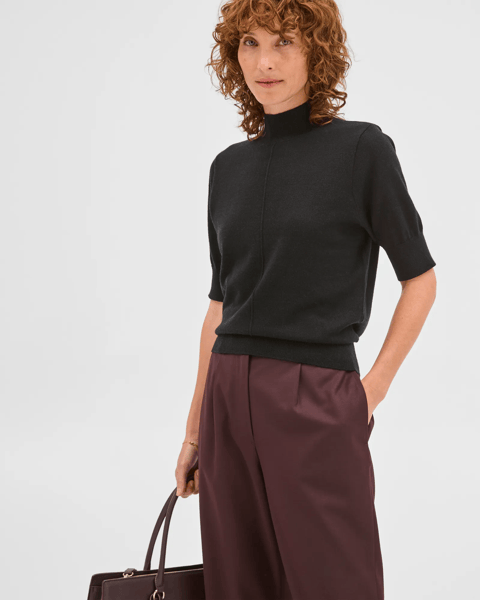 PreviewAustralianMerinoWoolMockNeckStitchDetailTop-Black