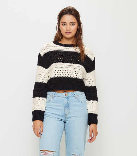 Crochet Crop Jumper - Lily Loves | Target Australia