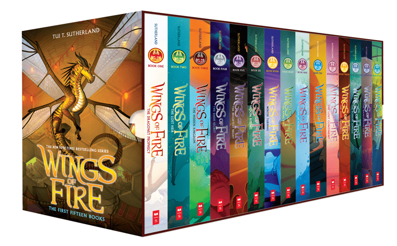 Wings of Fire: The First Fifteen Books Box Set by Tui T
