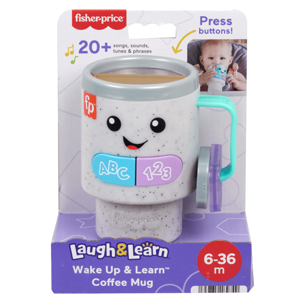 FisherPrice Laugh & Learn Wake Up & Learn Coffee Mug Target Australia