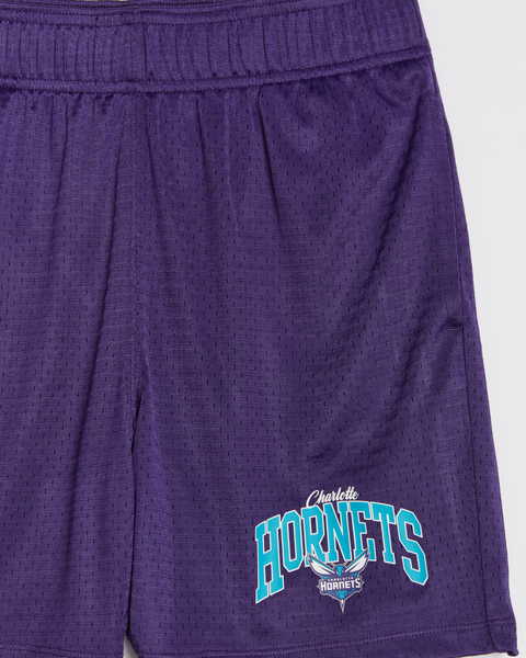 Charlotte Hornets Purple JUST DON Shorts