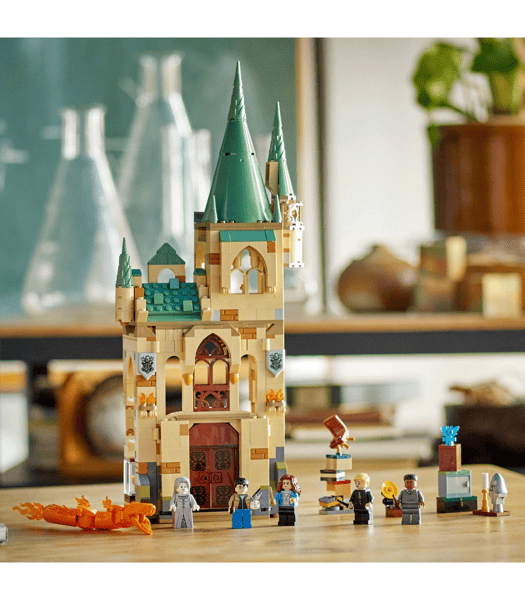 Hogwarts Astronomy Tower Hogwarts Clock Tower Lego Target Lego Harry Potter  Great Hall And Whomping Willow And Clock Tower