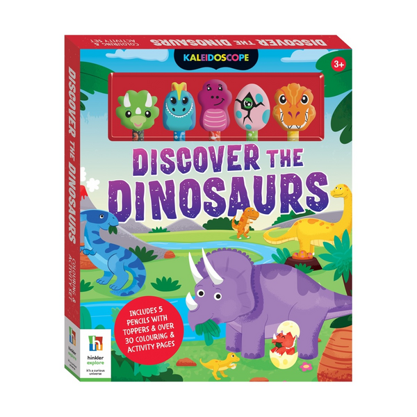 Kaleidoscope: Discover the Dinosaurs Colouring & Activity Book | Target ...