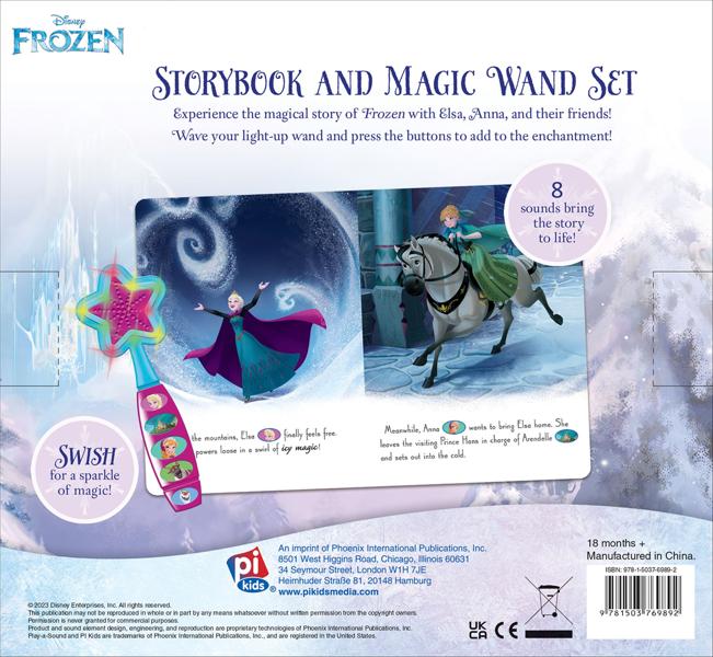 Disney Frozen: Elsa's Magic Storybook And Magic Wand Sound