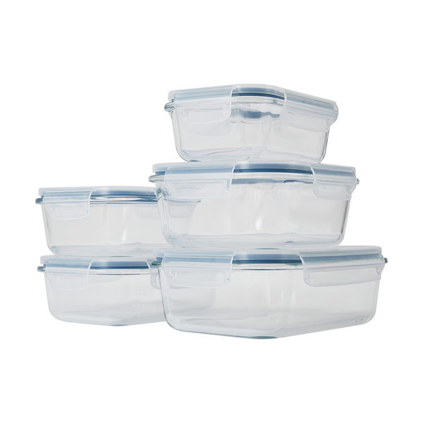 Glass Storage Set, 5 Piece - Anko | Target Australia