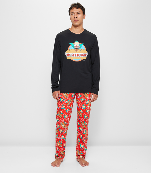 Krusty Burger Licensed Pyjama Set | Target Australia