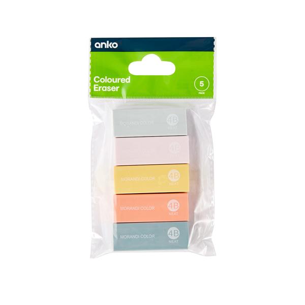Erasers, 5 Pack Anko Target Australia