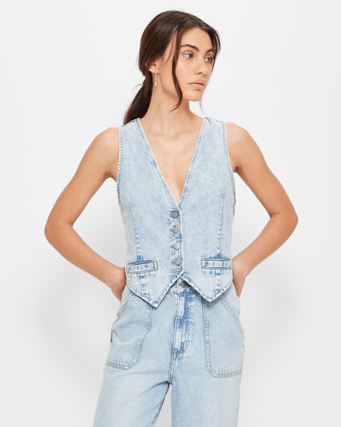 Denim Waistcoat Target Australia