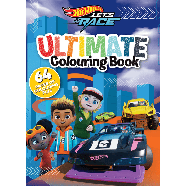 Hot Wheels Let's Race Ultimate Colouring Book | Target Australia