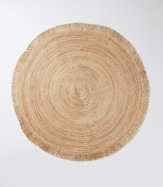 Jute Textured Rug 150cm Target Australia
