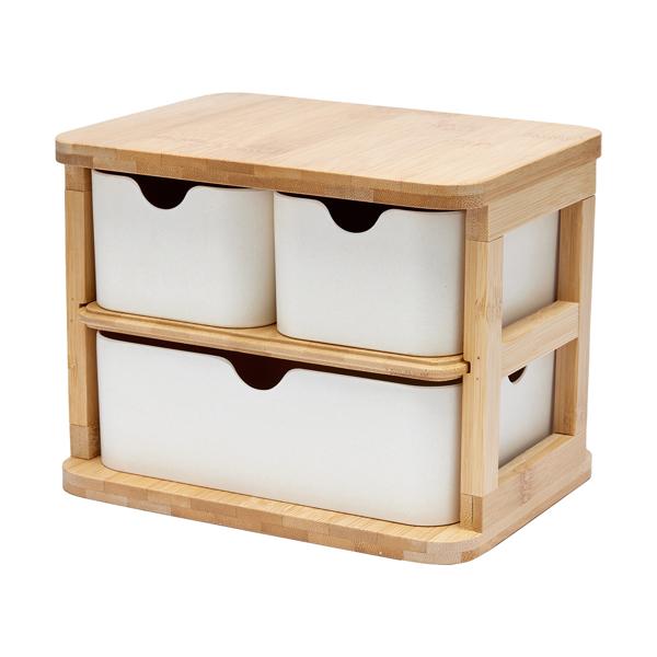 3 Drawer Bamboo Storage Unit Anko Target Australia