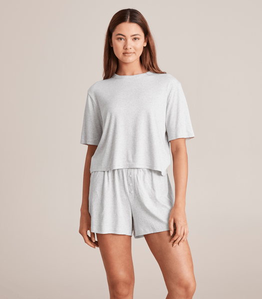 Lily Loves Knit Boxy Sleep T-Shirt and Shorts Set | Target Australia