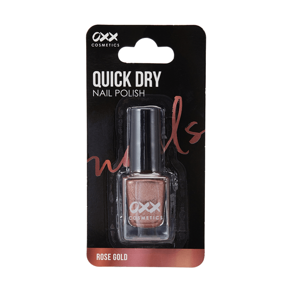 Quick Dry Nail Polish, Rose Gold OXX Cosmetics Target Australia