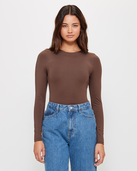 Long Sleeve Crew Neck Bodysuit - Lily Loves | Target Australia