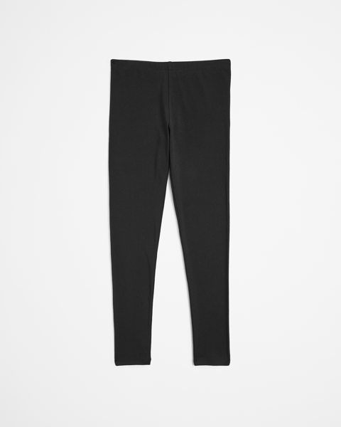 Organic Cotton Essential Leggings Black Target Australia
