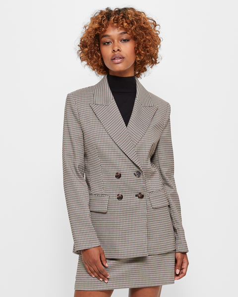 Petites Check Blazer - Dannii Minogue | Target Australia