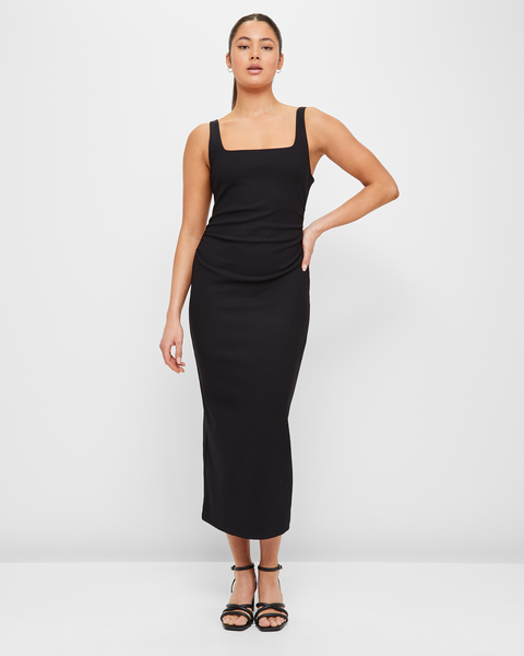 Gathered Side Midi Dress - Lily Loves | Target Australia