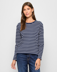 Navy / White Stripe