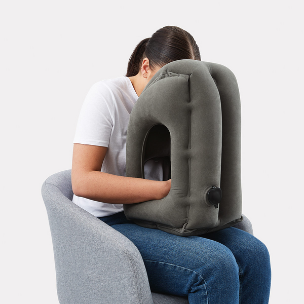 inflatable travel foot rest pillow target