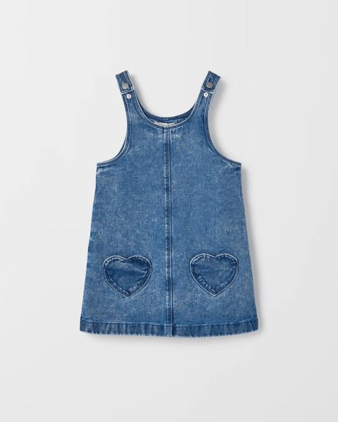 Denim Pinafore Dress | Target Australia