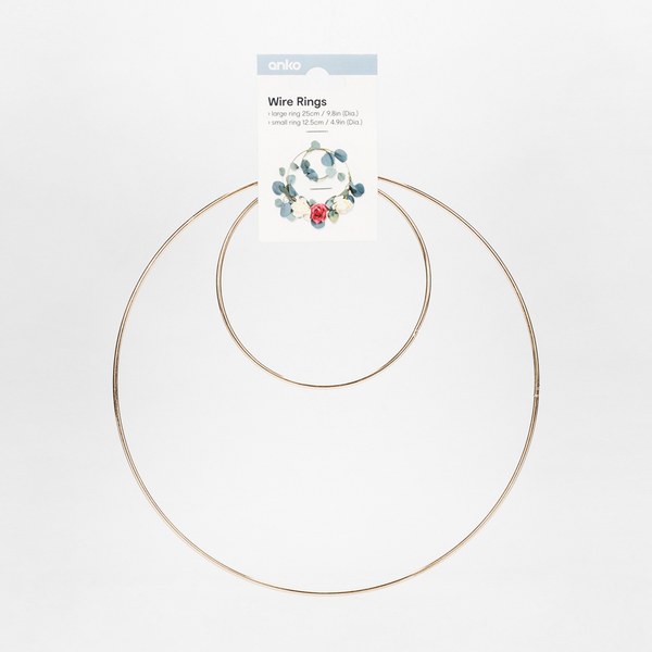 Wire Ring, 2 Piece - Anko | Target Australia