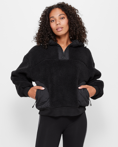 Active Teddy 1/4 Zip Jacket | Target Australia