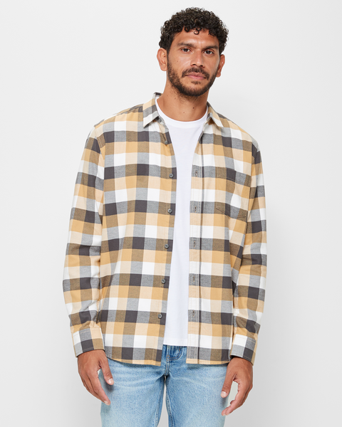 Long Sleeve Flannelette Shirt | Target Australia