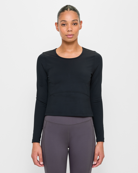 Active Long Sleeve Fitted T-Shirt | Target Australia