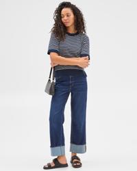 Navy / White Stripe