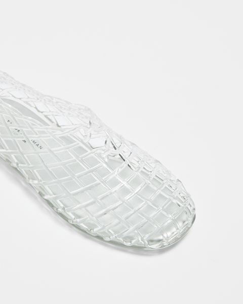 Womens Jelly Mesh Flat Gia Clear Target Australia