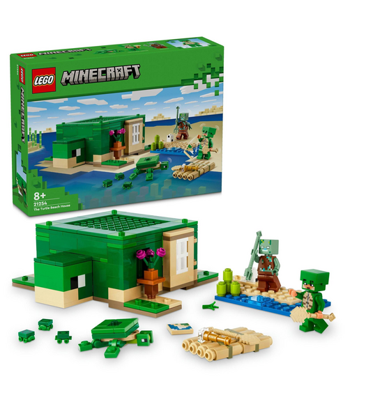 LEGO® Minecraft The Turtle Beach House 21254 | Target Australia