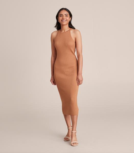 Dannii Minogue Petites Rib Knit Halter Dress Target Australia