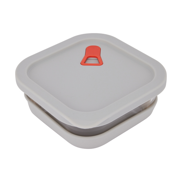 Glass Container With Silicone Lid, 700ml - Anko 