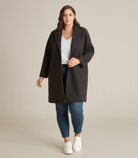 Curve Longline Coat | Target Australia