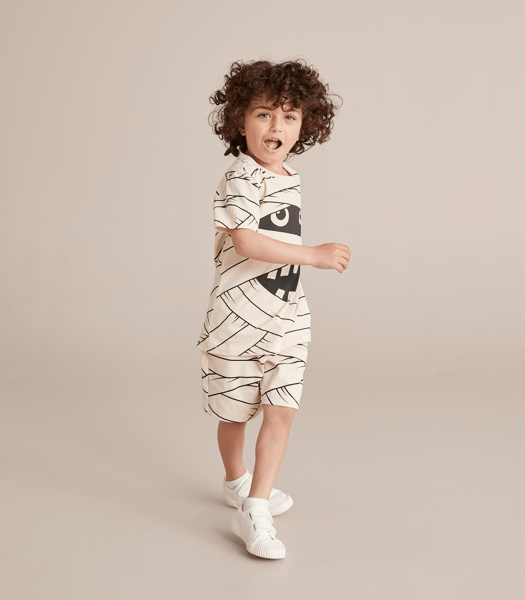 Halloween Mummy Sweat Shorts Target Australia