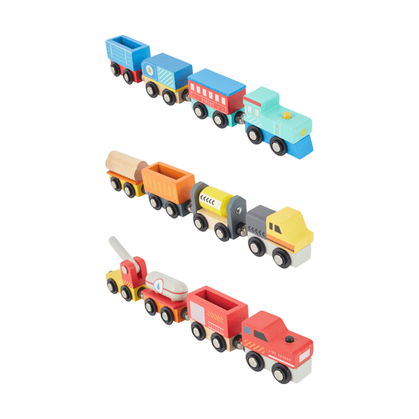 Wooden Train and Carriage Set, Assorted Anko Target Australia