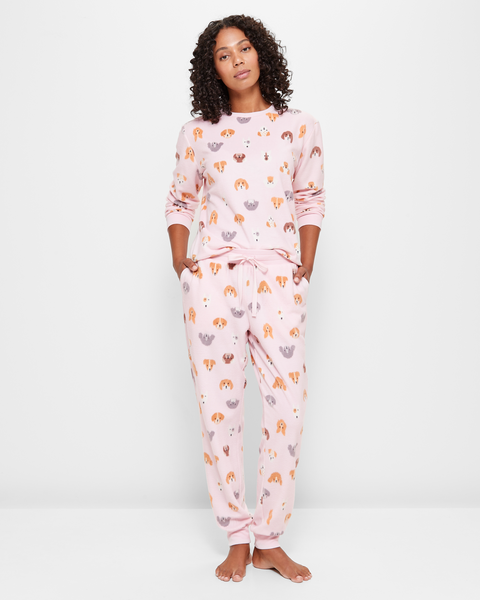 Fleece Sleep Pyjama Jogger Pants | Target Australia