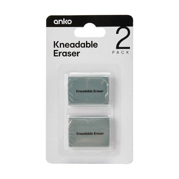 Kneadable Eraser, 2 Pack Anko Target Australia