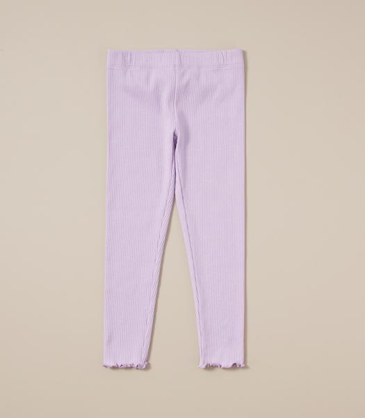 Ribbed Lettuce Hem Leggings Target Australia