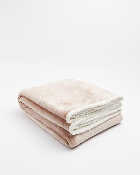 Easton Reverse Sherpa Blanket Target Australia