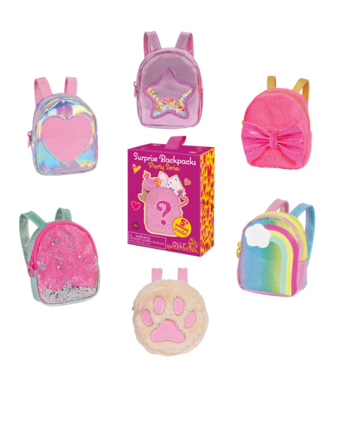 Our Generation Surprise Backpack Party Series Edition Assorted Target Australia