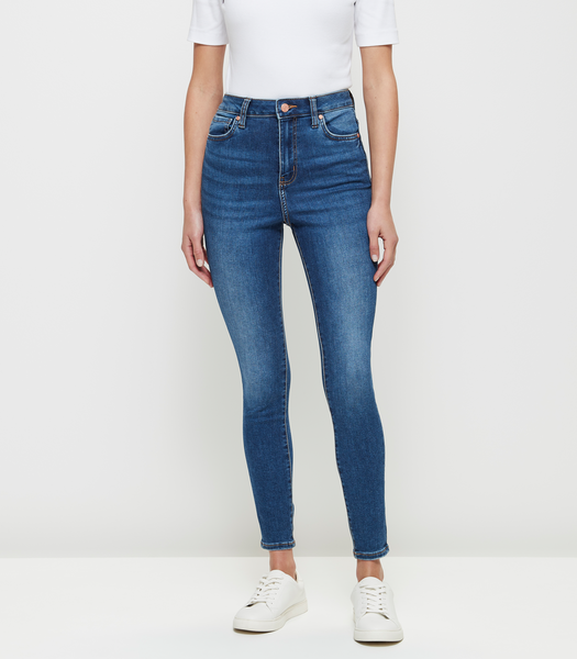 Sophie Skinny High Rise Ankle Length Denim Jeans - Mid Wash | Target ...