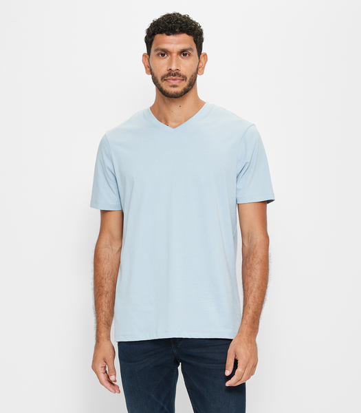 Australian Cotton V-Neck T-Shirt | Target Australia