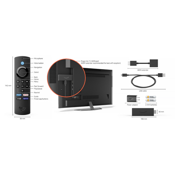 Fire Tv Lite Lt Streaming Stick : Target