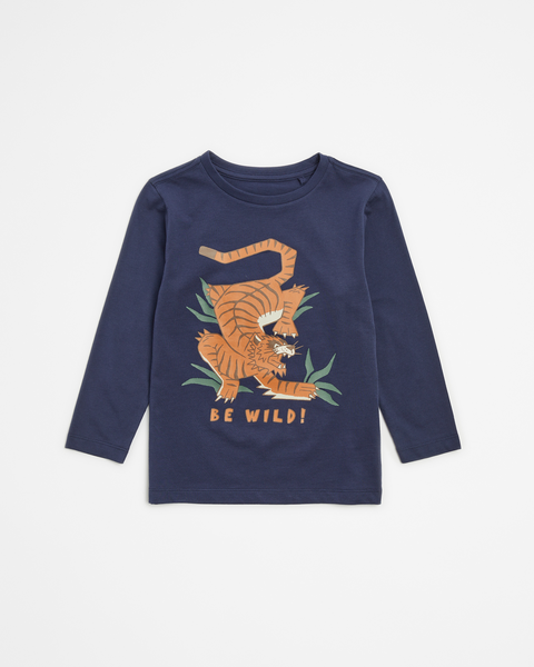 Organic Cotton Long Sleeve Top | Target Australia