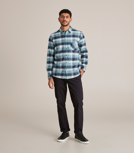 Long Sleeve Flannelette Shirt | Target Australia